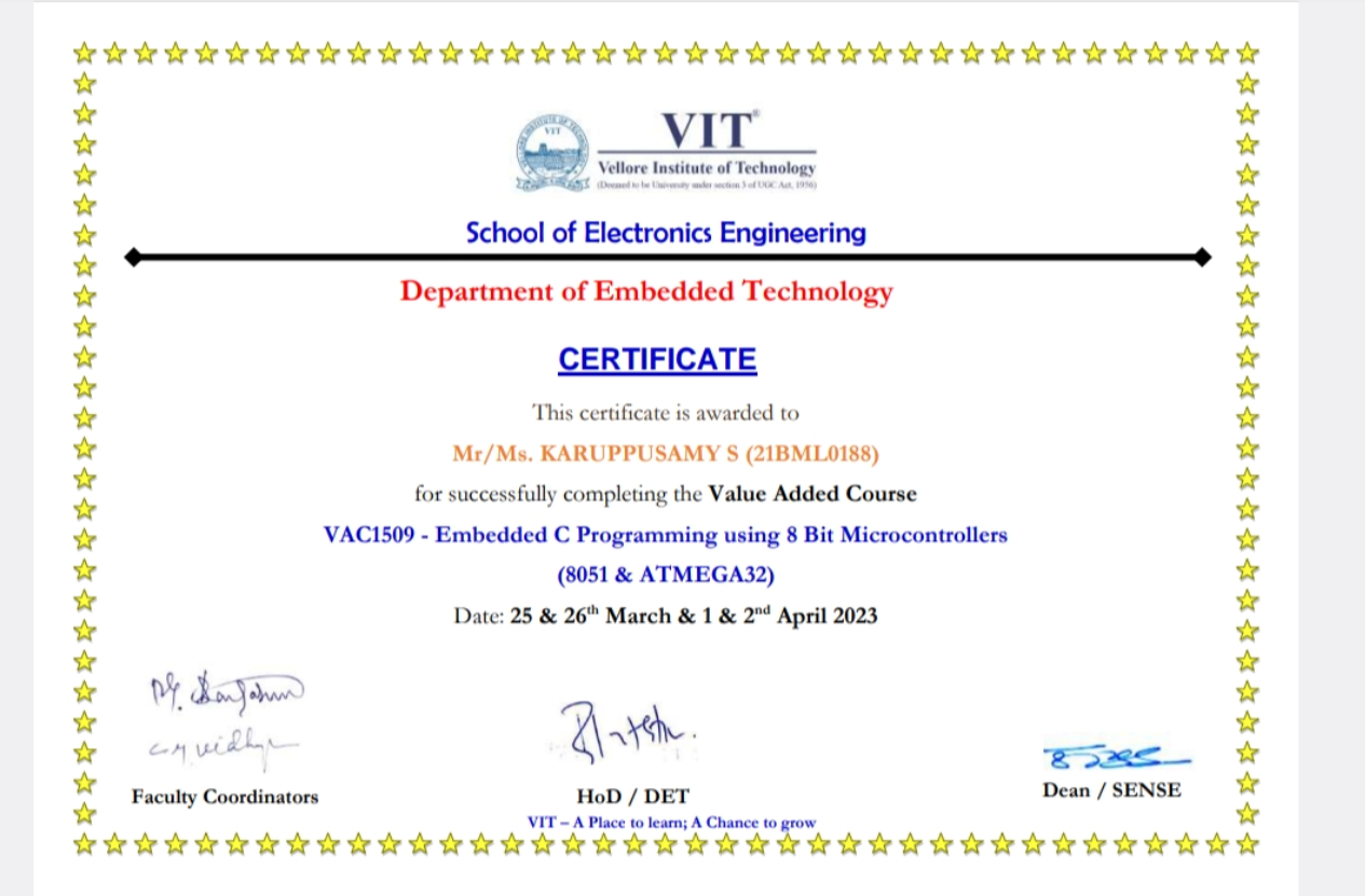 Certificate 1
